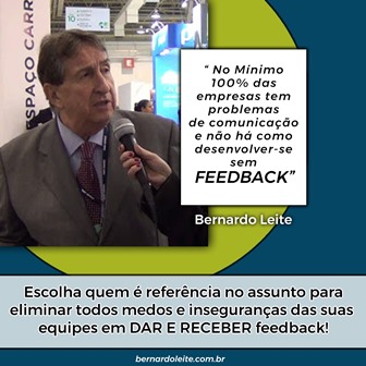 Preciso de um feedback! Como fazer?